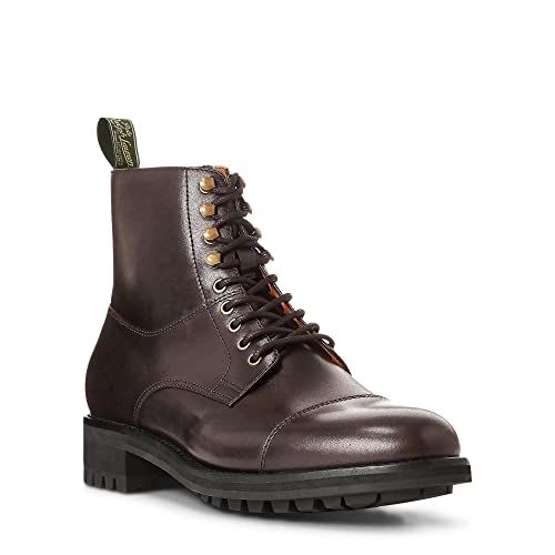 POLO RALPH LAUREN Bryson Leather & Wool Cap-Toe Boot