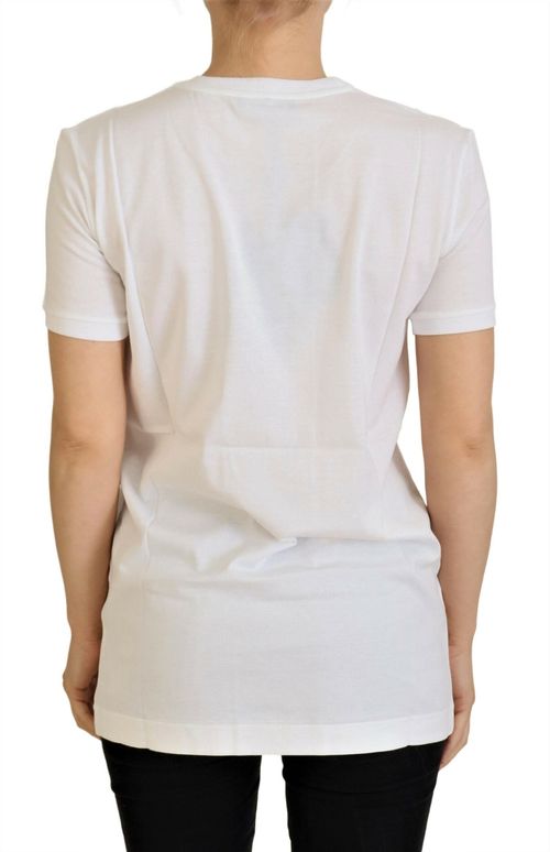 Logo-Print Cotton T-Shirt — White