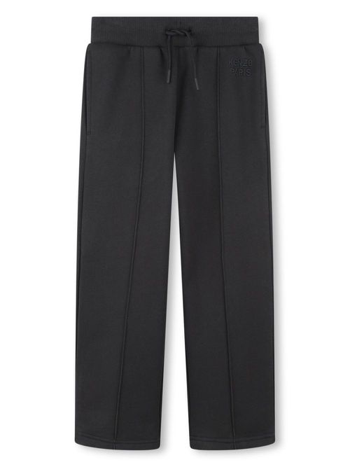 Logo patch jogging trousers - Grey