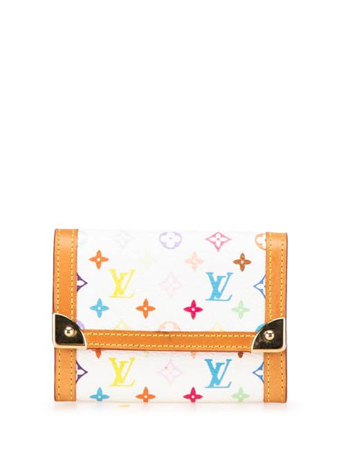 Louis Vuitton Pre-Owned 2008 Monogram Multicolore Porte Monnaie Plat small wallets - Multicolour