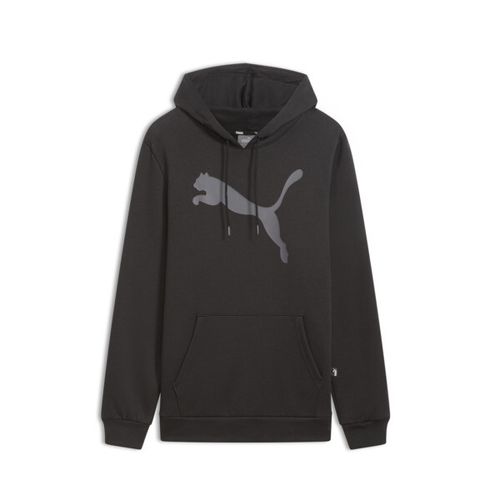 PUMA Big Cat Men's Logo Hoodie in Black