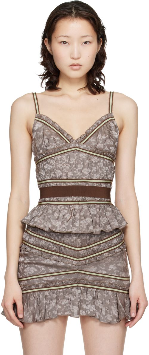 Brown Freya Camisole