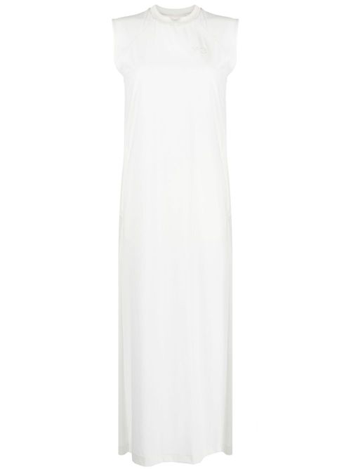 3-stripes sleeveless dress - White