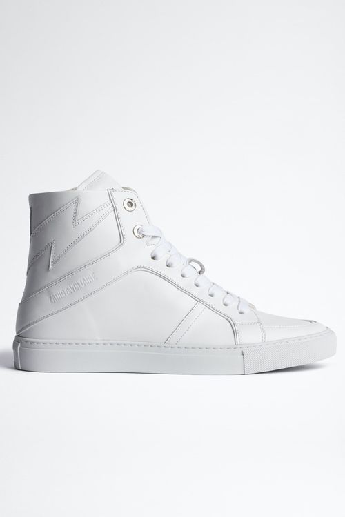 High Flash lace-up sneakers - White