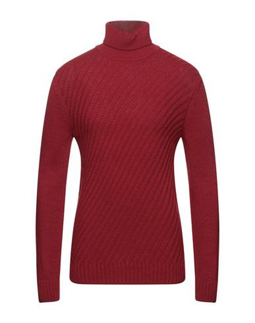 Man Turtleneck Burgundy Size L Dralon