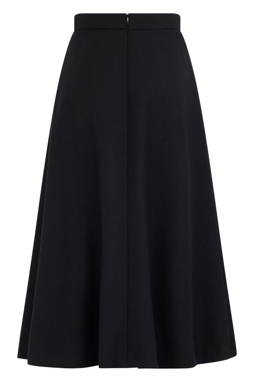 Wool Midi Tulle Dress