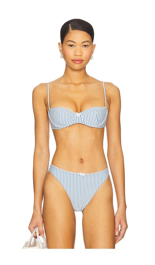 Tularosa Lottie Top in Blue. -  L also in