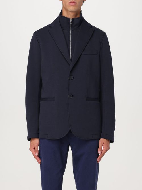 Blazer Men color Blue