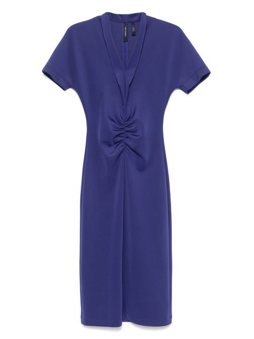MARCCAIN gathered midi dress - Purple