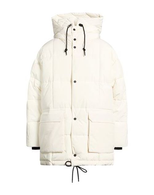 Man Puffer White Size M Polyester