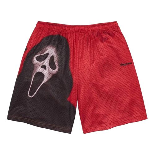 X Ghostface SS26 Mesh Short 'Red'