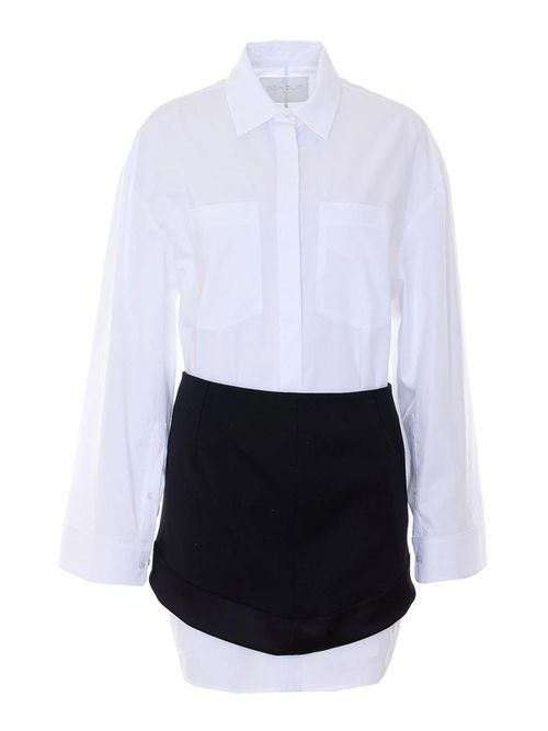 White Overshirt Dress