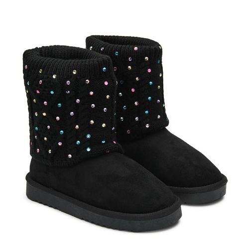 Kids' Jdandy Sweater Boot Little/Big Kid Boots (Black Multi Jewel)