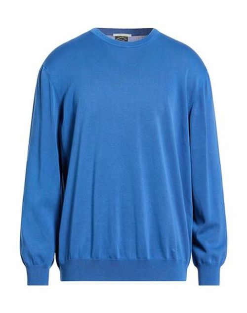 Man Sweater Azure Size XXL Cotton