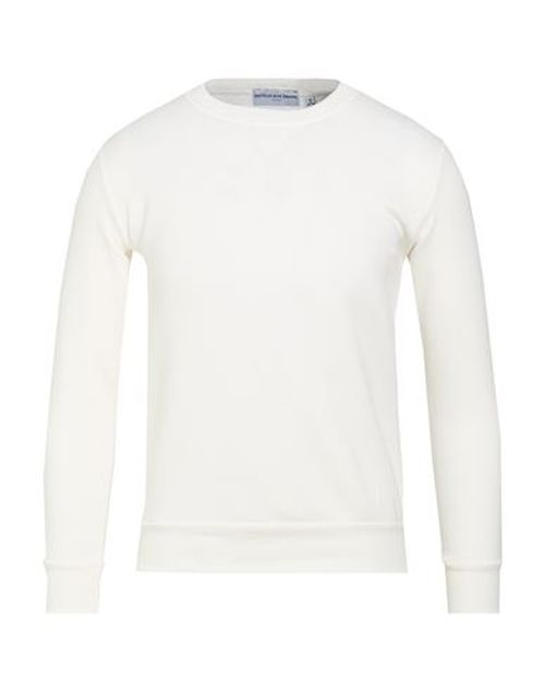 Man Sweatshirt White Size M Cotton