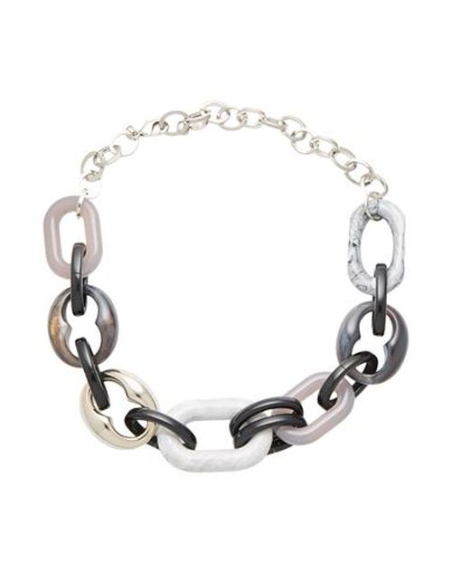 Woman Necklace Grey Size