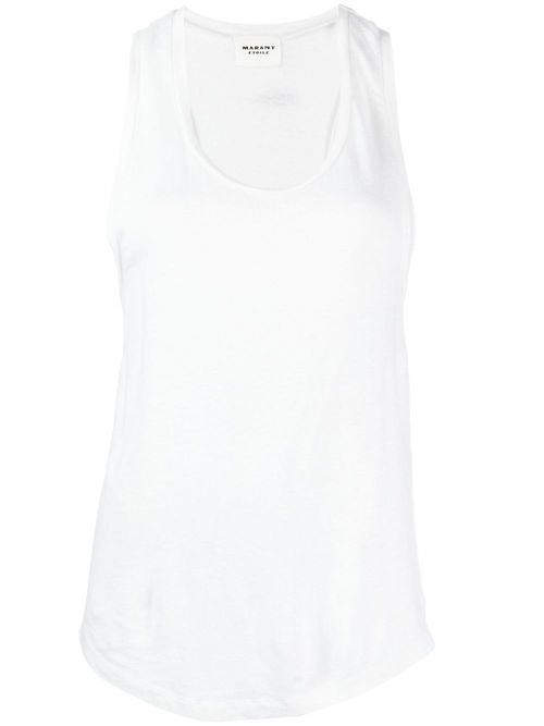 Arielle linen T-shirt - White