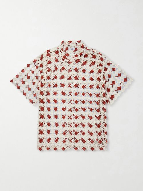 Cotton-Lace Shirt