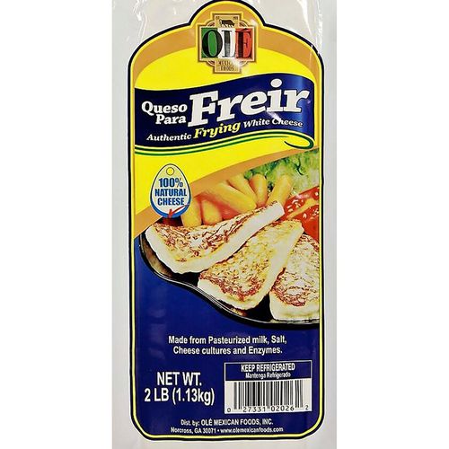Authentic Frying White Cheese