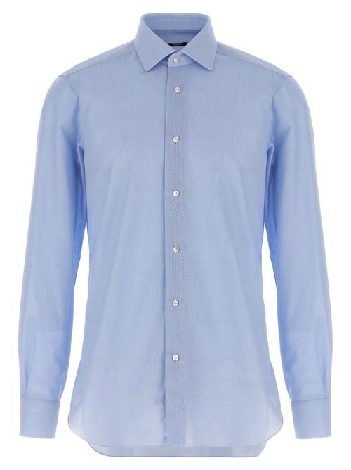 Honeycomb Cotton Shirt