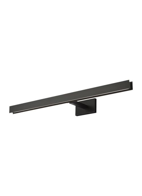 Nightshade Black LED Picture Light from the Bau Collection