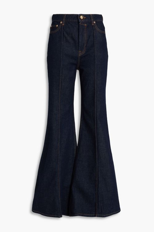 High-rise flared jeans - Blue - 24