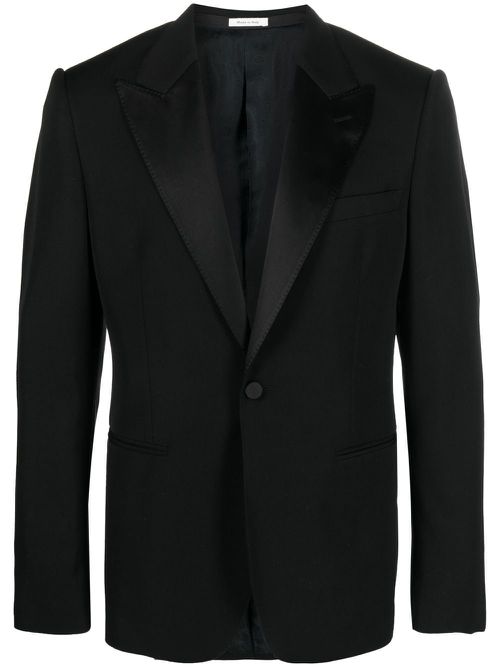 - Jacket With Silk Lapels