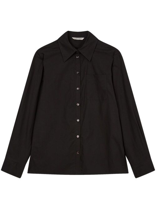Basic cotton shirt - Black