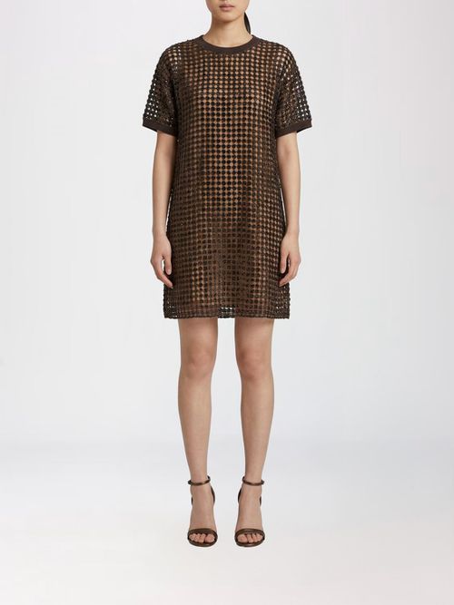 Dress Woman color Brown