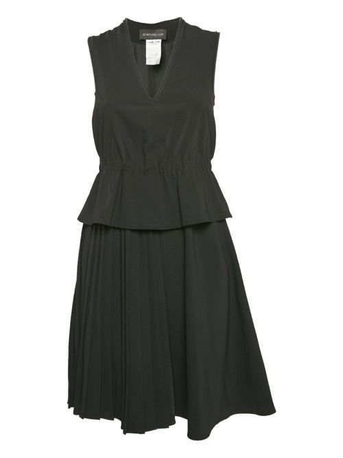 Crepe dress - Black