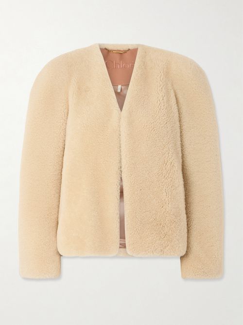 Shearling Jacket - Neutrals