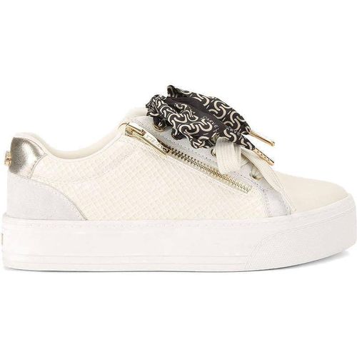 Carvela Women's 'Sorrento Scarf Sneaker' Trainers in Crea