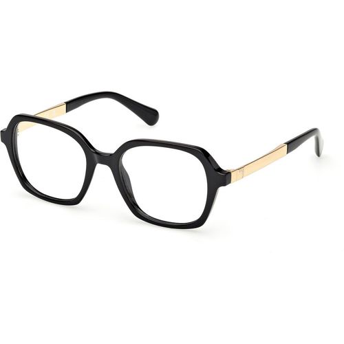 MAX&Co Mujer MAX&Co MO5190 001 Monturas ópticas Inyectado Negro Geométrico Norma