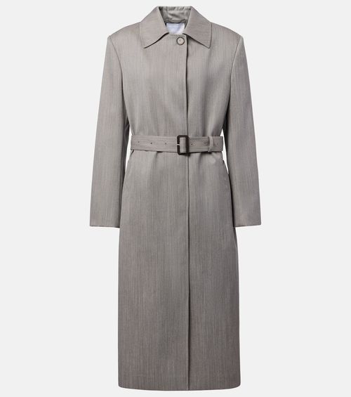 Wool-blend coat
