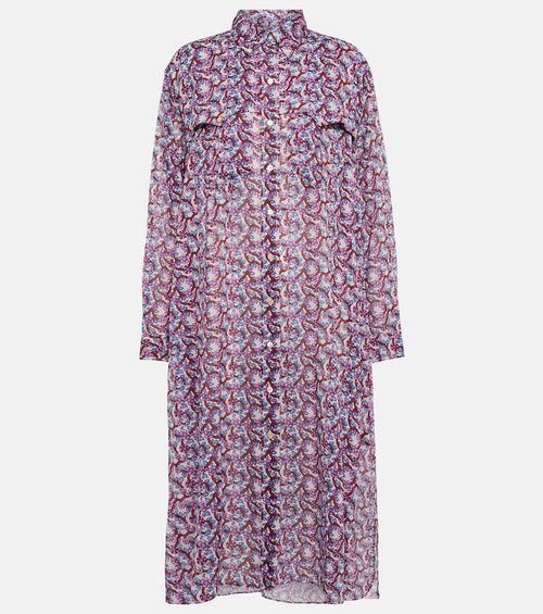Marant Etoile Eliane floral-print cotton midi dress