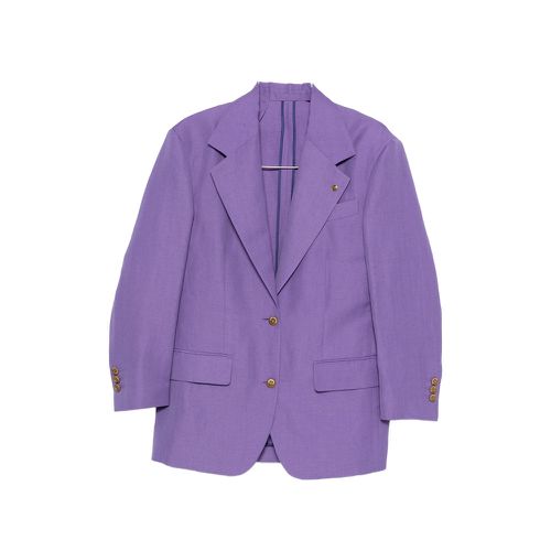 Peak-lapel Single-breasted Blazer