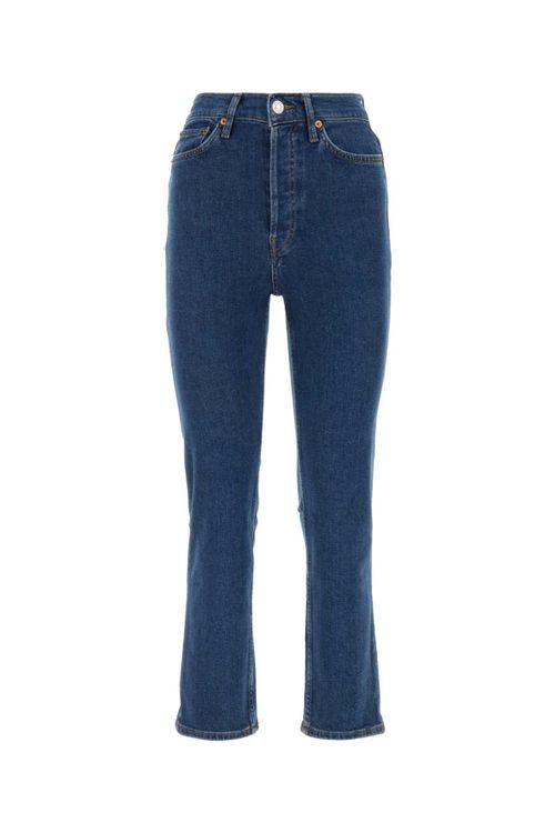 Stretch Denim Jeans — Blue