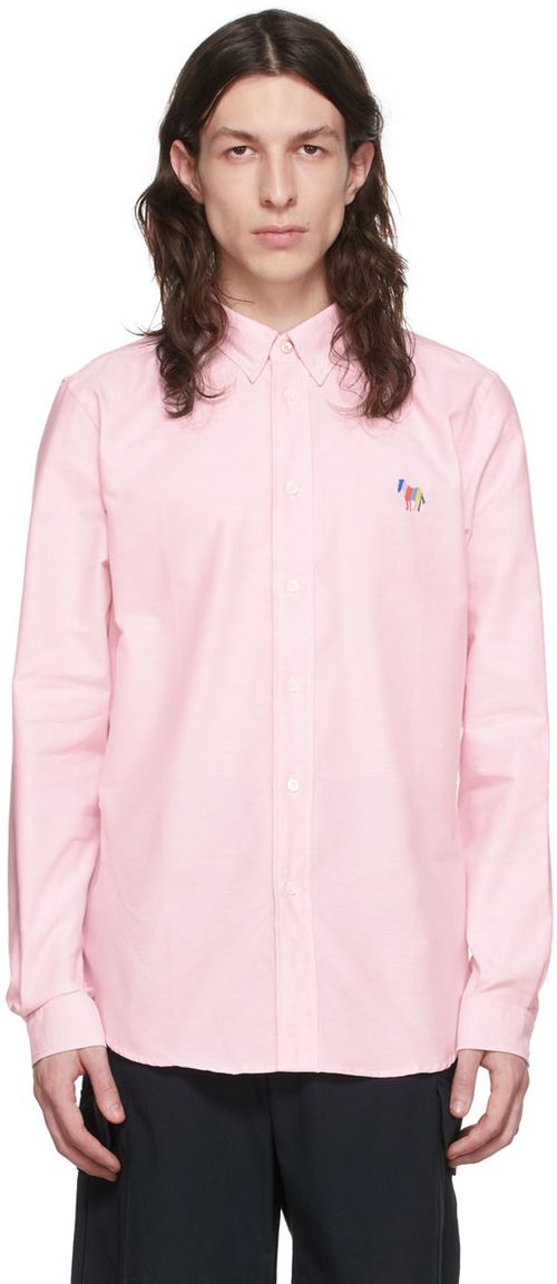 Pink organic cotton shirt