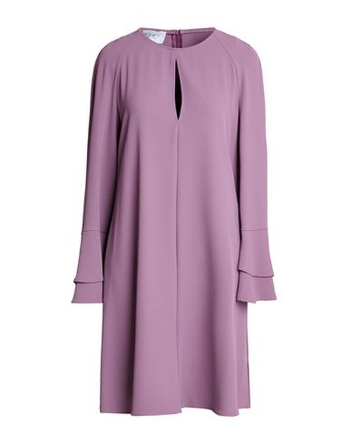 Woman Midi dress Mauve Size 10 Polyester, Elastane