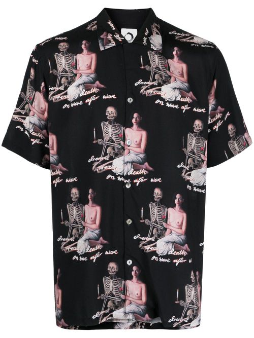 Wave After Wave short-sleeve shirt - Black