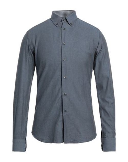 Argento Man Shirt Slate blue Size 17 ½ Cotton
