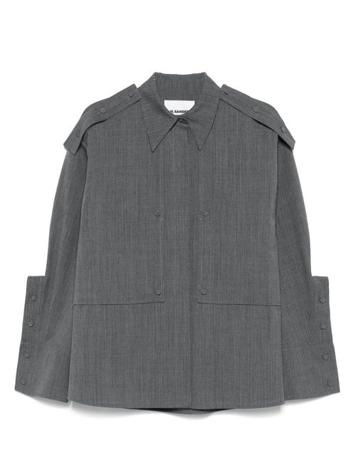 Maxi-cuff shirt - Grey