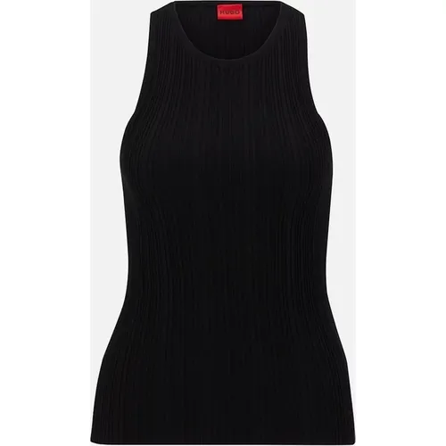 Hugo Boss Women's Shariza Top - Black - Size: 12