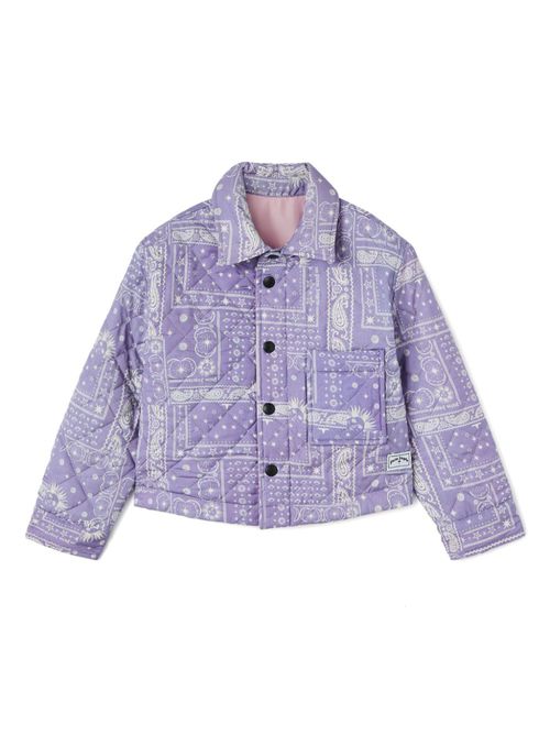 Astro Paisley padded jacket - Purple