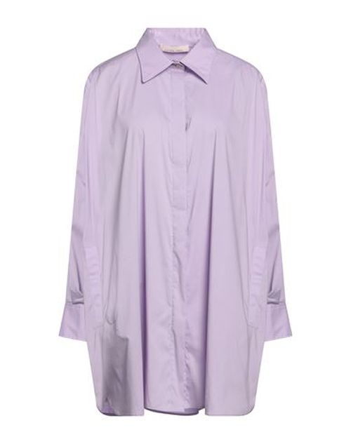Liviana Conti Woman Mini dress Lilac Size 10 Cotton, Polyamide, Elastane