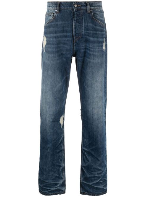 Foundry straight-leg jeans - Blue