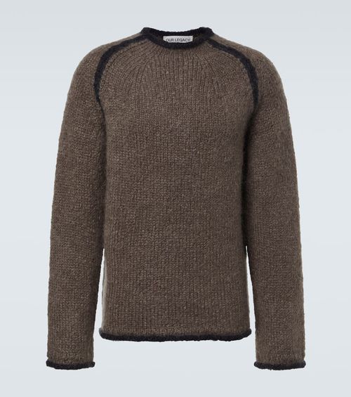 Rider wool and mohair sweater