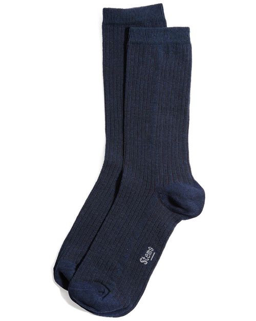 Cashmere-Blend Crew Socks