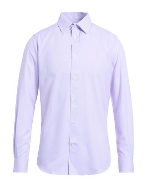 Man Shirt Purple Size 15 ¾ Polyester, Elastane