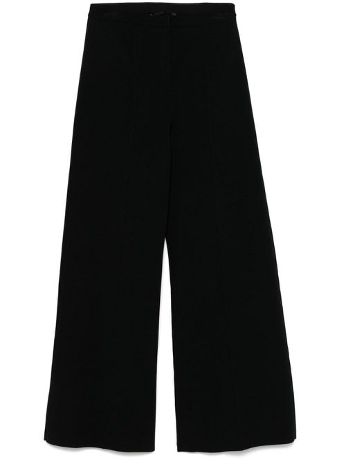 High-waisted trousers - Black